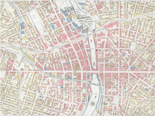 Rochester New York 1904 - Fire Insurance Index - Old Map Reprint