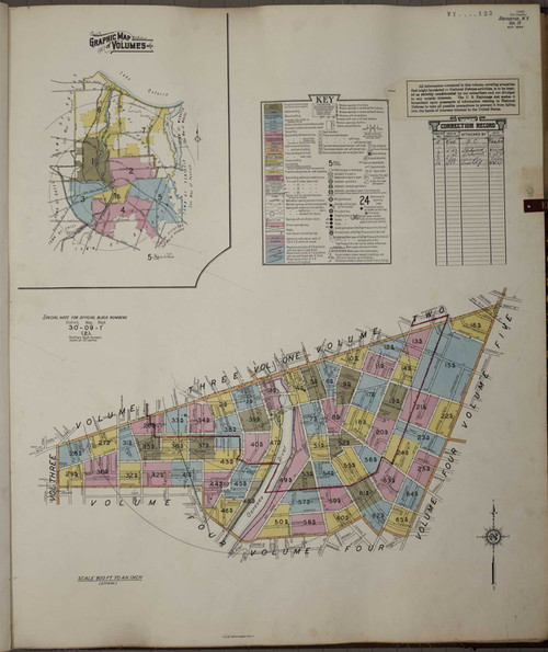 Rochester New York 1950 V1S - Fire Insurance Index - Old Map Reprint