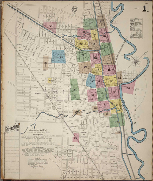 Utica New York 1888 - Fire Insurance Index - Old Map Reprint