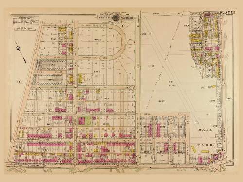 Plate 2, Trinidad - Washington DC 1921 Atlas Old Map Reprint - Baist Vol.4