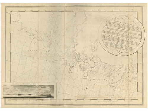 Leith Harbor 1775 - Des Barres V1-21 Reprint - USA Regional
