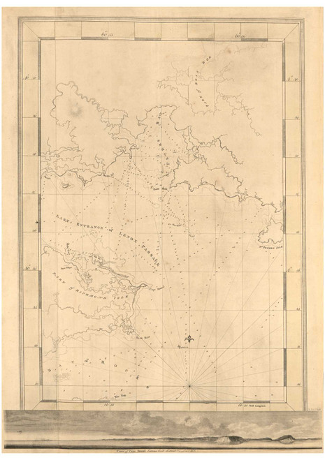 St Peters Bay 1776 - Des Barres V1-33 Reprint - USA Regional