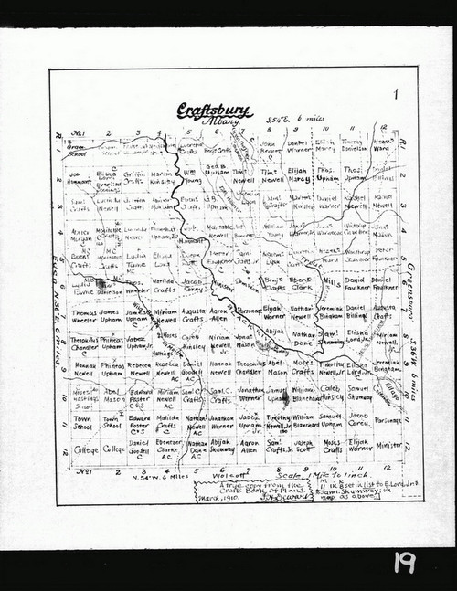 Craftsbury BW Lotting Vermont Town Crafts