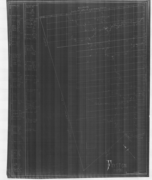 Fayston List C Lotting Vermont Town Dewart