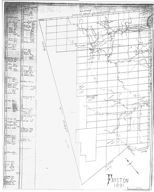 Fayston List D Lotting Vermont Town Dewart