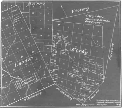 Kirby Lyndon Lotting Vermont Town Dewart