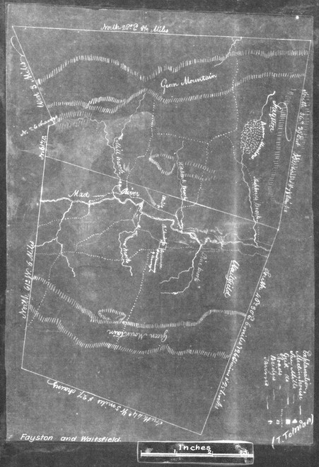 Waitsfield Fayston Lotting Vermont Town Dewart