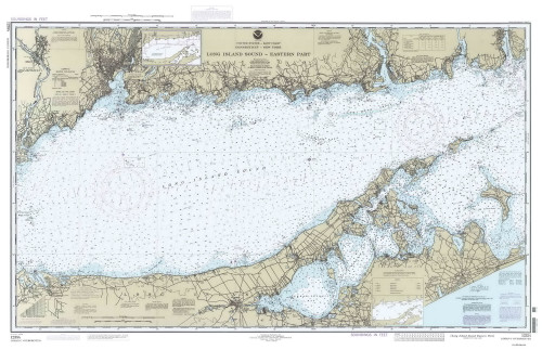 Long Island Sound - Eastern Part 1995 80000 AT Chart 1212