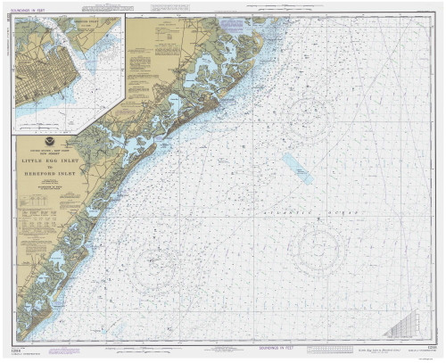 Little Egg Inlet to Hereford Inlet 1984 80000 AT Chart 1217