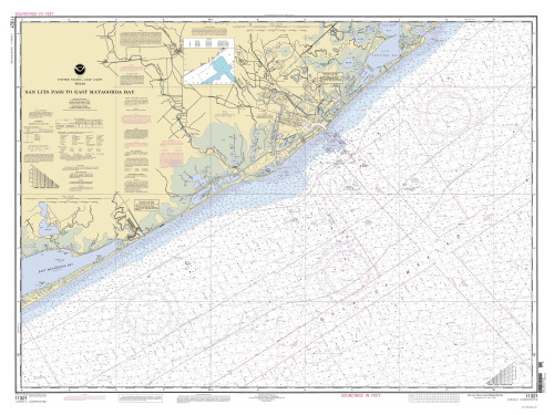 San Luis Pass to East Matagorda Bay 2004 80000 AT Chart 1283