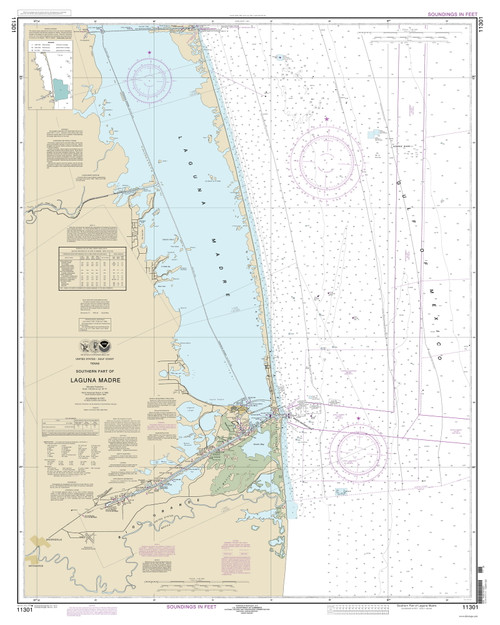 Southern Part of Laguna Madre 2013 80000 AT Chart 1288