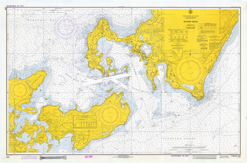Woods Hole 1973 Old Map Nautical Chart AC Harbors 2 348 - Massachusetts