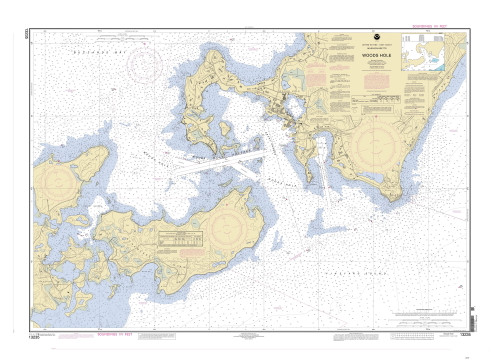 Woods Hole 2004 Old Map Nautical Chart AC Harbors 2 348 - Massachusetts