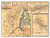 Athol Poster Map, 1857 Worcester Co. MA