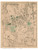 Dedham Village Center, Massachusetts 1876 Old Town Map Reprint - Norfolk Co.