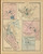 Newton, Belvidere, Phillipsburg, Washington Village, and Hackettstown, New Jersey 1872 Old Town Map Reprint - State Atlas
