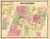 Westford Town and Westford Centre Village, Vermont 1869 Old Town Map Reprint - Chittenden Co.