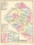 Georgia Town, East Georgia and West Georgia Villages, Vermont 1871 Old Town Map Reprint - Franklin Co.