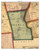 Whiting, Vermont 1857 Old Town Map Custom Print - Addison Co.