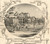 Forest City Water Cure & Ladies Seminary, New York 1853 Old Town Map Custom Print - Tompkins Co.