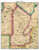 Caldwell, New York 1858 Old Town Map Custom Print - Warren Co.