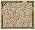 Fayette County Pennsylvania ca 1858 - Old Map Reprint
