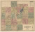 Saginaw County Michigan 1890 - Old Map Reprint