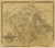 Freestone County Texas 1858 - Old Map Reprint