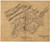 Roanoke County Virginia 1860 - Old Map Reprint