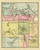 Smithfield, Blackstone, Waterford, Forestdale & Albion, Rhode Island 1870 - Old Town Map Reprint