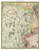 Franconia Notch (White Mountains) 1816 - Carrigain - Old Map Custom Print New Hampshire Specials