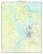 Lake Winnisquam 1987 - Custom USGS Old Topo Map - New Hampshire