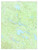 Seven Lakes Area 1983 - Custom USGS Old Topo Map - New Hampshire
