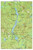 Highland Lake 1957 - Custom USGS Old Topo Map - New Hampshire