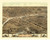 Des Moines, Iowa 1868 Bird's Eye View Des Moines, Iowa 1868 Bird's Eye View