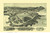 Magnolia, Massachusetts 1887 Bird's Eye View - Old Map Reprint BPL