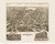 Wakefield, Massachusetts 1882 Bird's Eye View - Old Map Reprint BPL