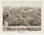 Walpole, Massachusetts 1882 Bird's Eye View - Old Map Reprint BPL