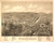 Warren, Massachusetts 1879 Bird's Eye View - Old Map Reprint