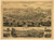 Healdsburg, California 1876 Bird's Eye View