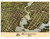 Bridgeport Downtown, Connecticut 1875 Bird's Eye View - Old Map Reprint