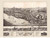 East Haddam, Connecticut 1880 Bird's Eye View - Old Map Reprint