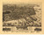 Pensacola, Florida 1885 Bird's Eye View