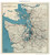 Puget Sound Guide Map 1919 - Kroll