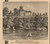 Gilbert Castle, Michigan 1860 Old Town Map Custom Print - Cass Co.
