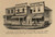 Waterloo City Stores, Union, DeKalb Co. Indiana 1863 Old Town Map Custom Print - DeKalb Co.