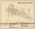 Brownsburgh Village - Brown Indiana 1865 Old Town Map Custom Print - Hendricks Co.