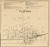 Clayton Village - Liberty Indiana 1865 Old Town Map Custom Print - Hendricks Co.