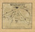 Wyandot Village, Sheffield, Indiana 1866 Old Town Map Custom Print  Tippecanoe Co.