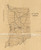 Railroad Map, Indiana 1872 Old Town Map Custom Print - Vermillion Co.